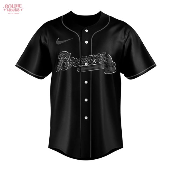 Atlanta Braves Back In Black 2025 Jersey