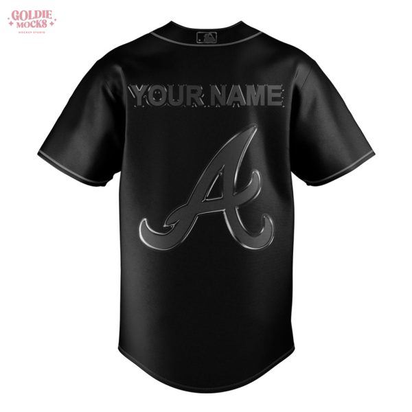 Atlanta Braves Back In Black 2025 Jersey