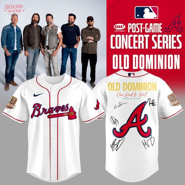 Atlanta Braves Old Dominion Show 2025 Jersey
