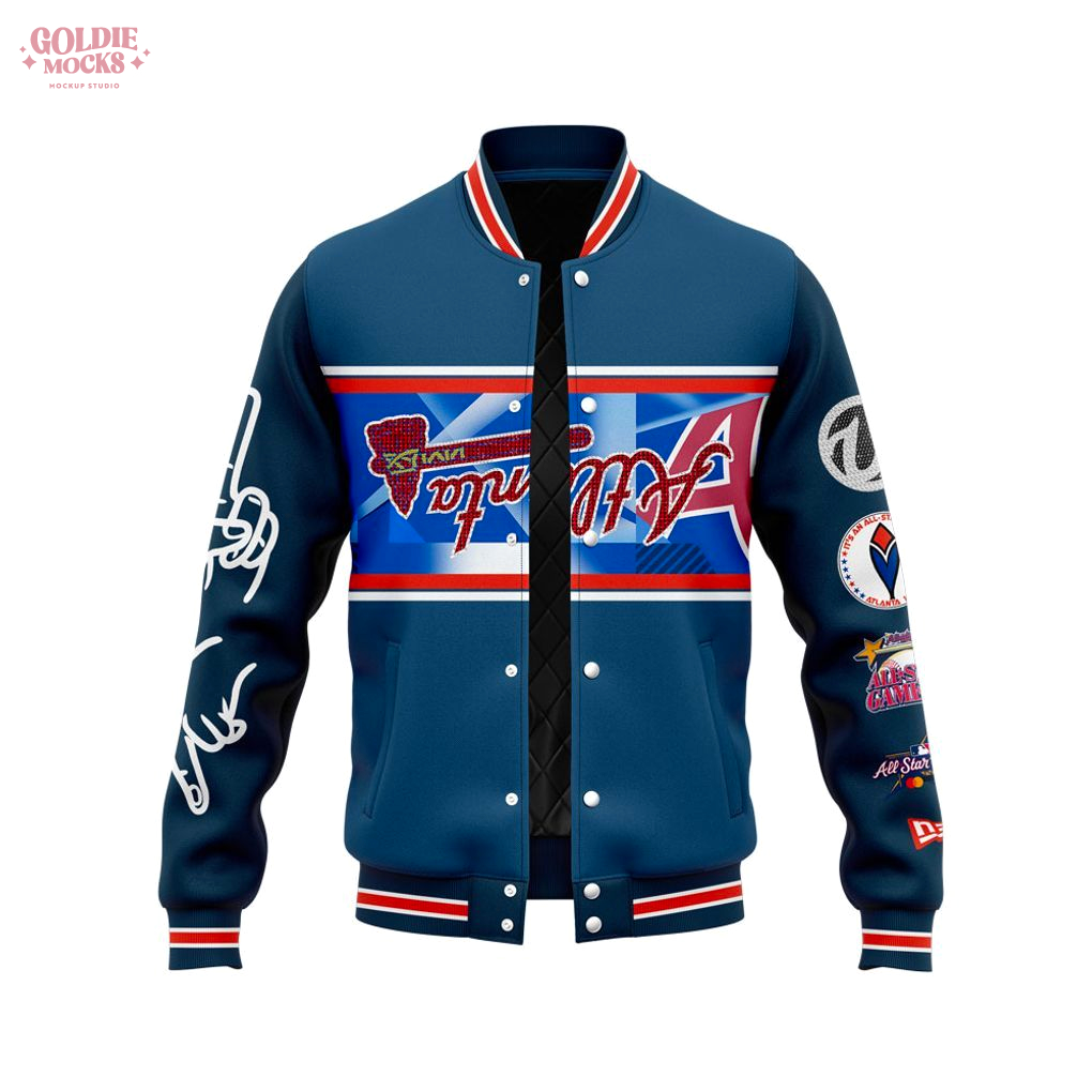 Atlanta Braves Peace up A Town Down For Fans Jacket Atlanta Braves Peace up A Town Down For Fans Jacket