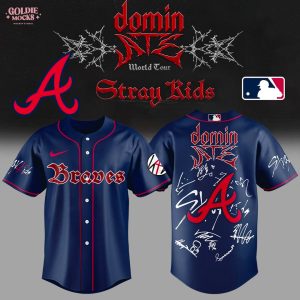 Atlanta Braves x ATE Show Signature Special 2025 Navy Jersey
