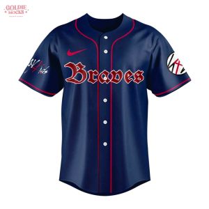 Atlanta Braves x ATE Show Signature Special 2025 Navy Jersey