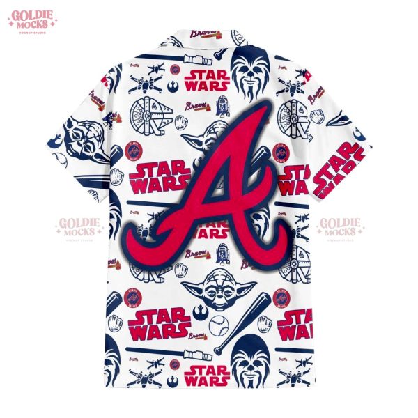 Atlanta Braves x Star Wars Game Day 2025 Hawaiian Shirt