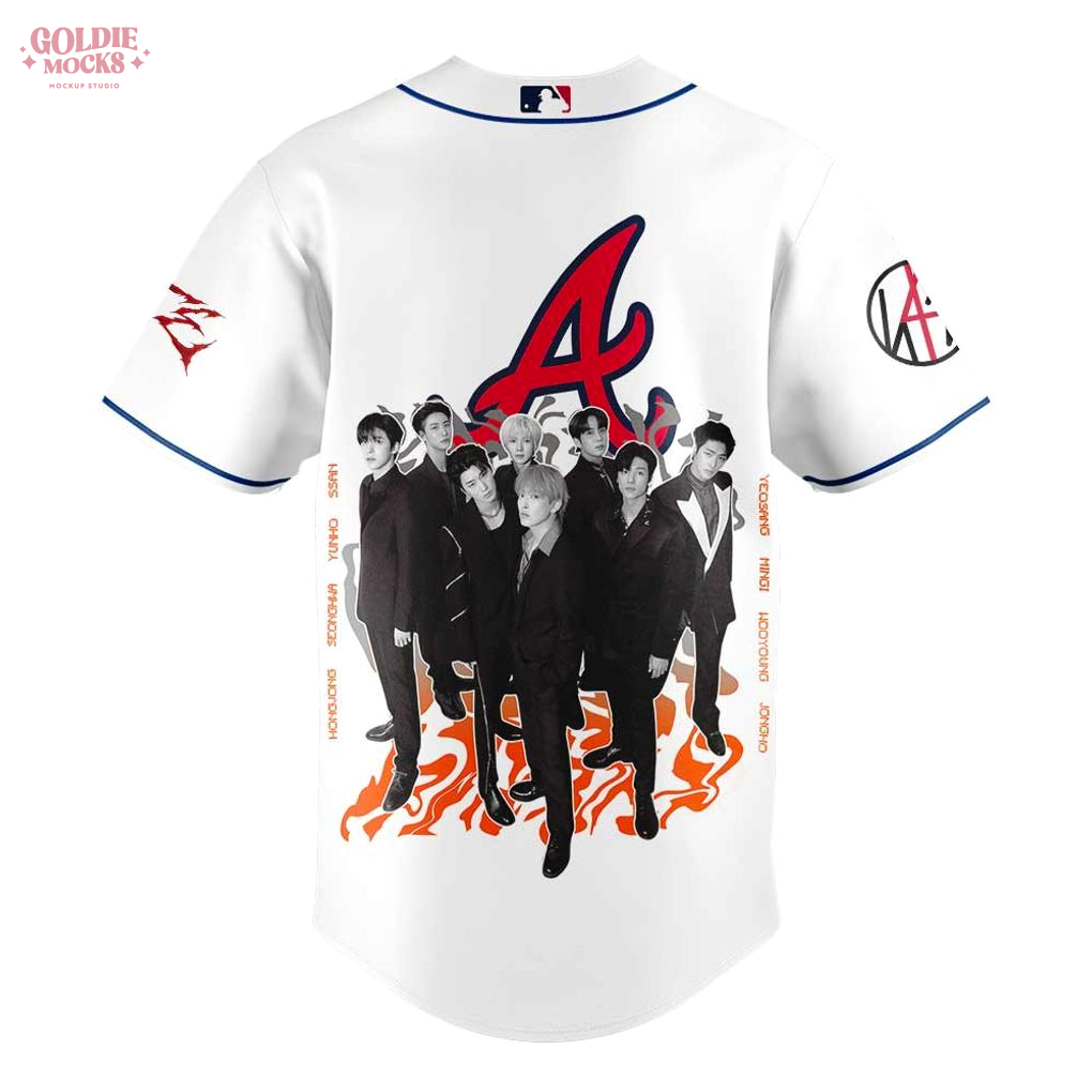 Atlanta Braves x Stray Kids ATE Tour Signature All Team For Fans 2025 Jersey Atlanta Braves x Stray Kids ATE Tour Signature All Team For Fans 2025 Jersey