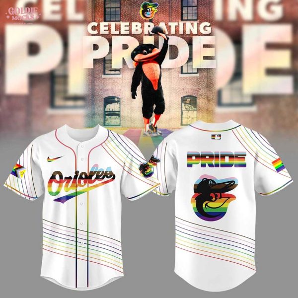 Baltimore Orioles Celebrating Pride Month 2025 Jersey
