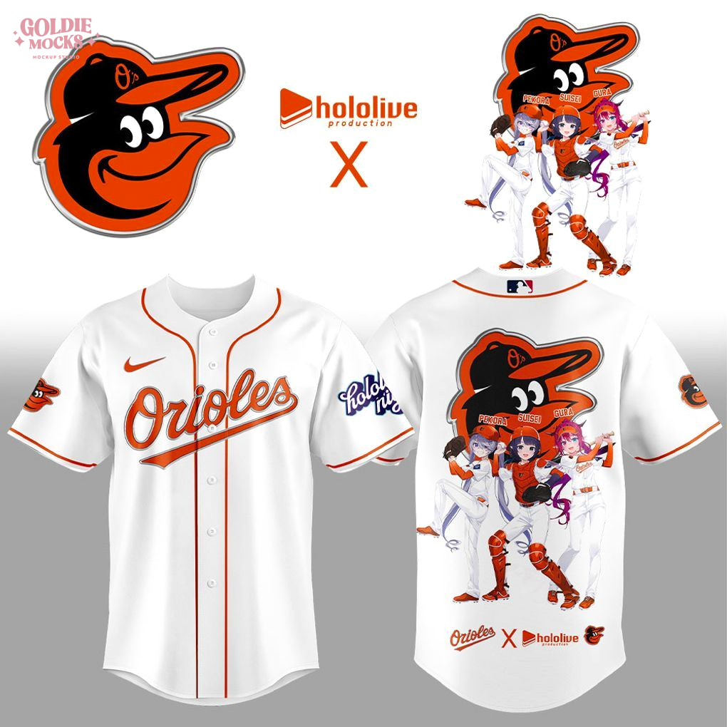 Baltimore Orioles x Hololive Night 2025 Limited Edition Jersey Baltimore Orioles x Hololive Night 2025 Limited Edition Jersey