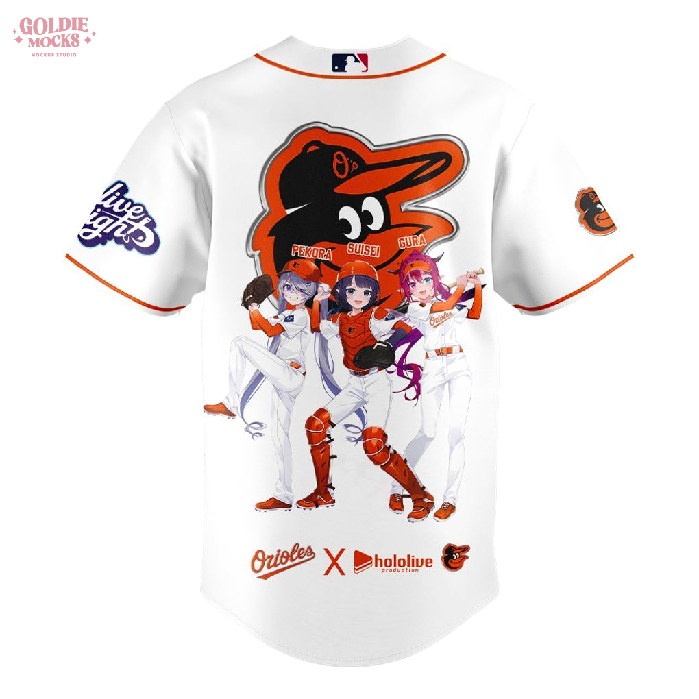 Baltimore Orioles x Hololive Night 2025 Limited Edition Jersey Baltimore Orioles x Hololive Night 2025 Limited Edition Jersey