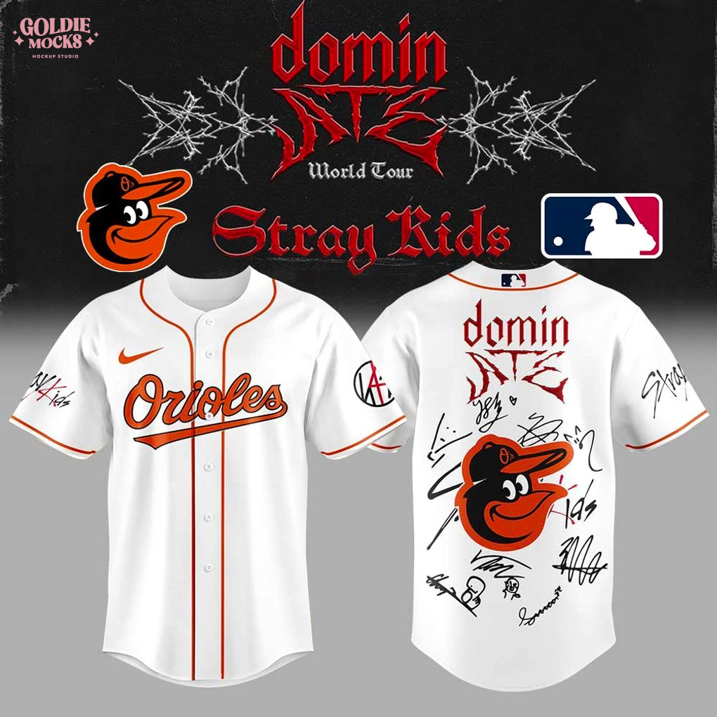 Baltimore Orioles x Stray Kids ATE Tour Signature All Team For Fans 2025 Jersey Baltimore Orioles x Stray Kids ATE Tour Signature All Team For Fans 2025 Jersey