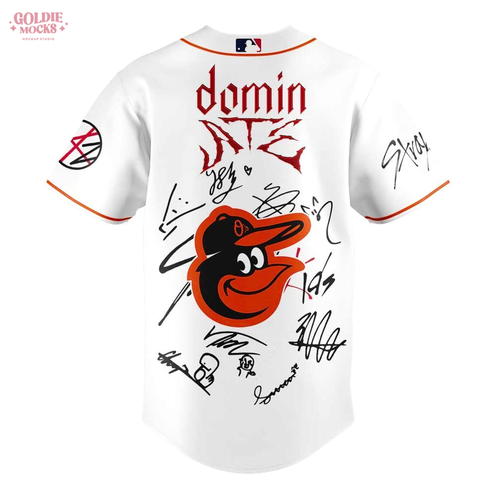 Baltimore Orioles x Stray Kids ATE Tour Signature All Team For Fans 2025 Jersey Baltimore Orioles x Stray Kids ATE Tour Signature All Team For Fans 2025 Jersey