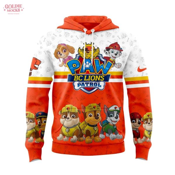 BC Lions Paw Patrol Hoodie