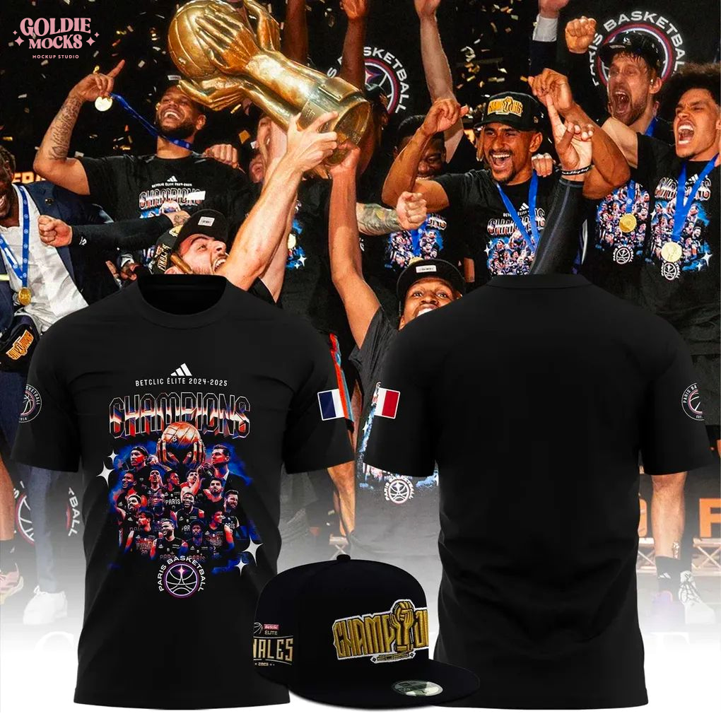 Betclic Elite Champions For Fans 2025 T-Shirt Betclic Elite Champions For Fans 2025 T-Shirt