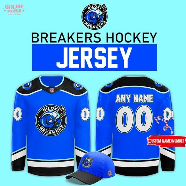 Biloxi Breakers 2025 New Edition Hockey Jersey