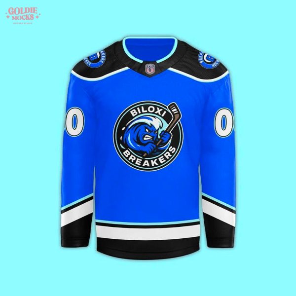 Biloxi Breakers 2025 New Edition Hockey Jersey