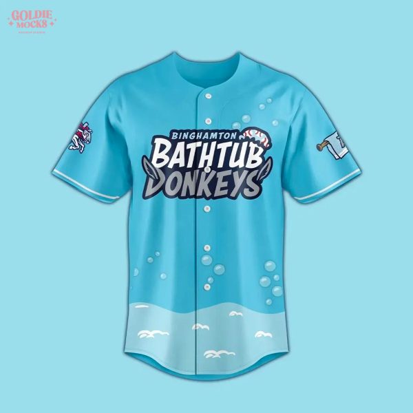 Binghamton Bathtub Donkeys 2025 For Fans Special Jersey