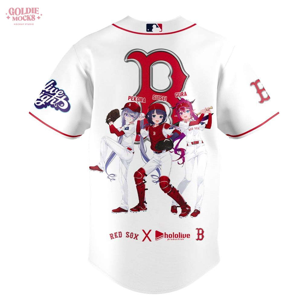 Boston Red Sox x Hololive Night 2025 Limited Edition Jersey Boston Red Sox x Hololive Night 2025 Limited Edition Jersey