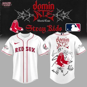 Boston Red Sox x Stray Kids ATE Tour Signature All Team For Fans 2025 Jersey
