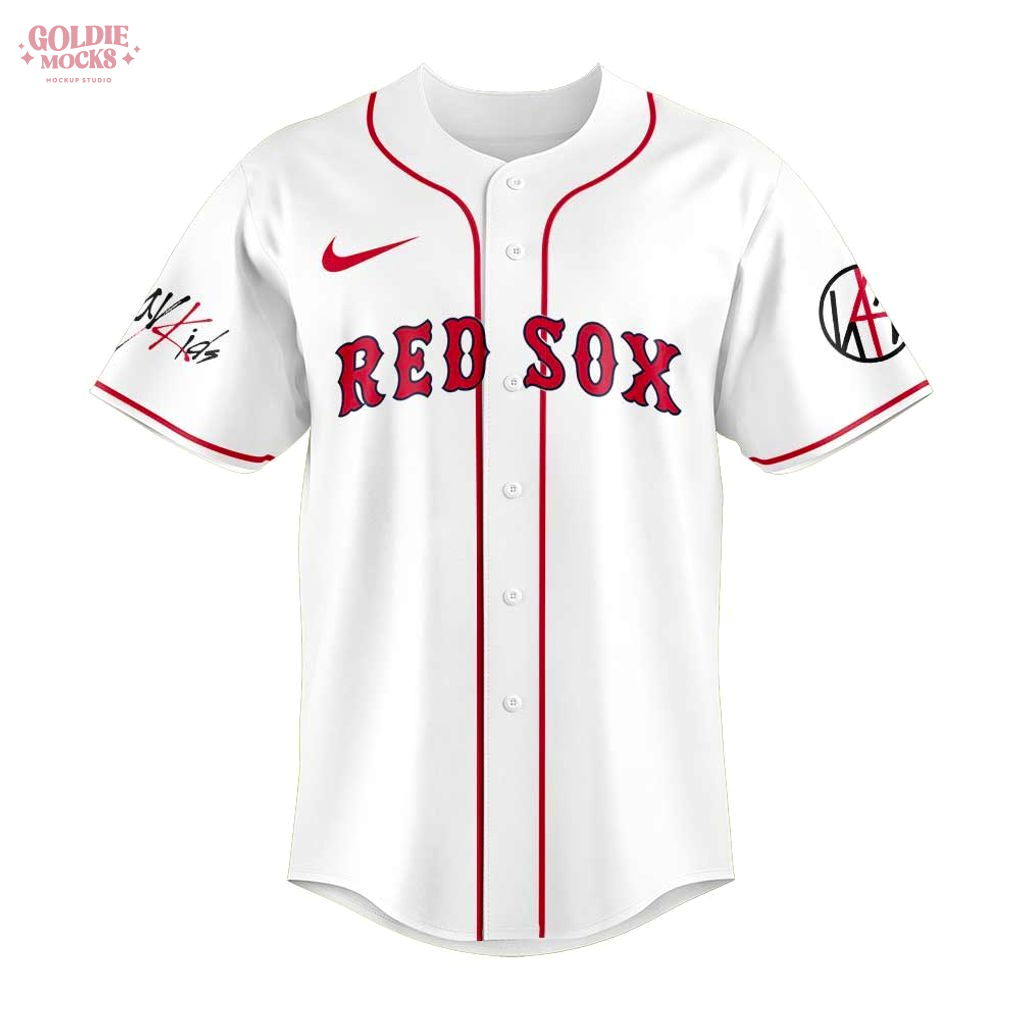 Boston Red Sox x Stray Kids ATE Tour Signature All Team For Fans 2025 Jersey Boston Red Sox x Stray Kids ATE Tour Signature All Team For Fans 2025 Jersey