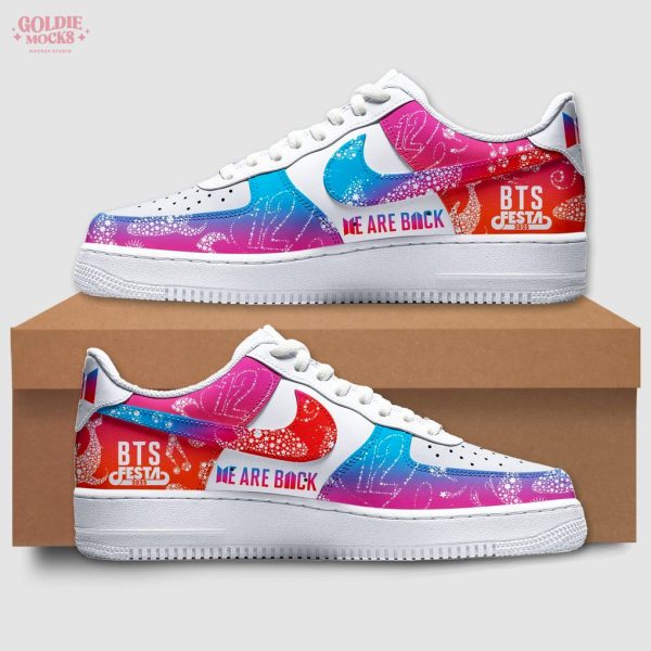 BTS Festa 2025 We Are Back Gift For Fans Air Force 1