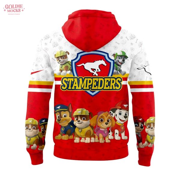 Calgary Stampeders Paw Patrol Hoodie