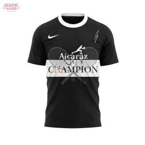 Carlos Alcaraz Garfia 2025 Roland Garros Champions Special Shirt
