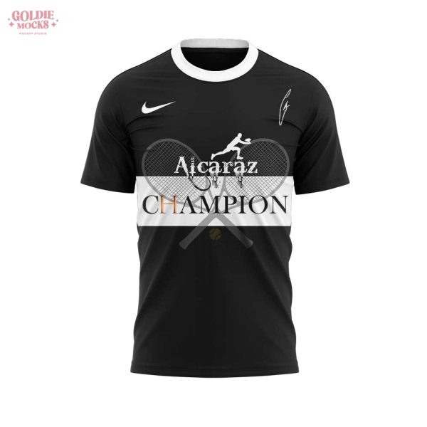 Carlos Alcaraz Garfia 2025 Roland Garros Champions Special Shirt
