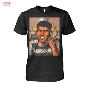 Carlos Alcaraz Roland Garros 2025 Winner For Fans T-Shirt