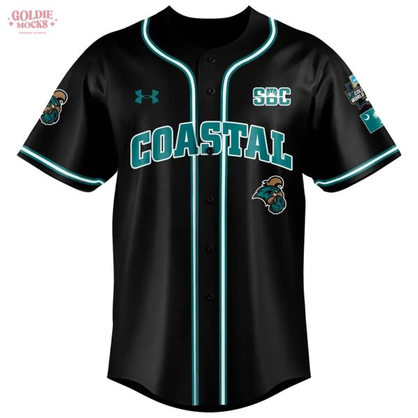 CCU Coastal Carolina World Series 2025 Winner Jersey