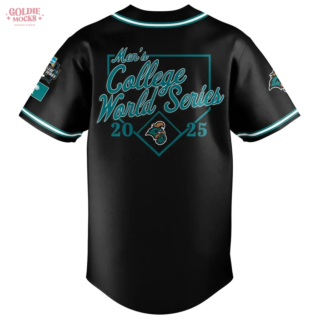CCU Coastal Carolina World Series 2025 Winner Jersey CCU Coastal Carolina World Series 2025 Winner Jersey