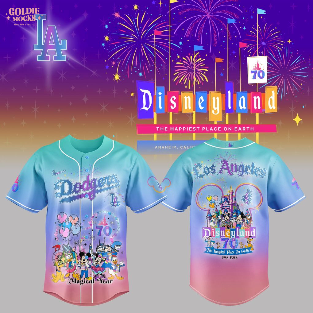Celebrating Disneyland’s 70th x All Team MLB 2025 Jersey Celebrating Disneyland’s 70th x All Team MLB 2025 Jersey