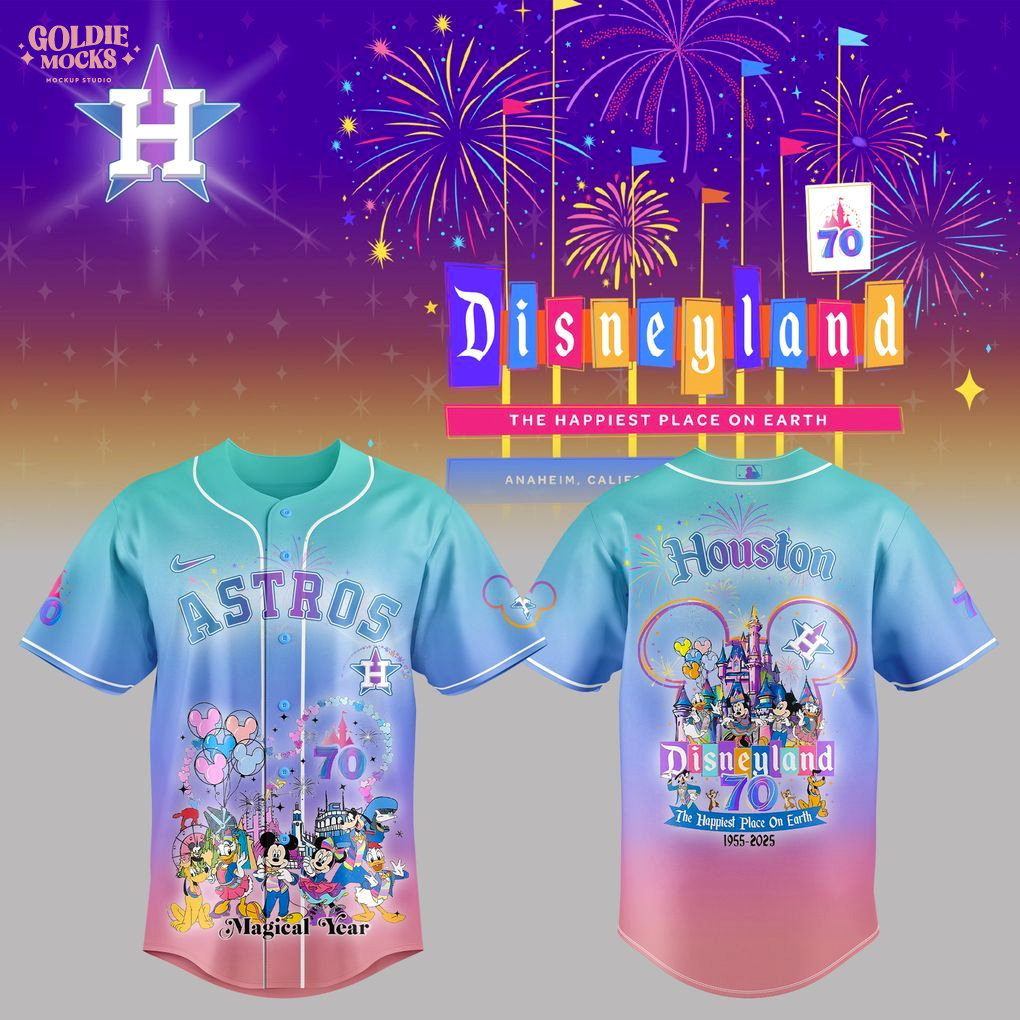 Celebrating Disneyland’s 70th x All Team MLB 2025 Jersey Celebrating Disneyland’s 70th x All Team MLB 2025 Jersey