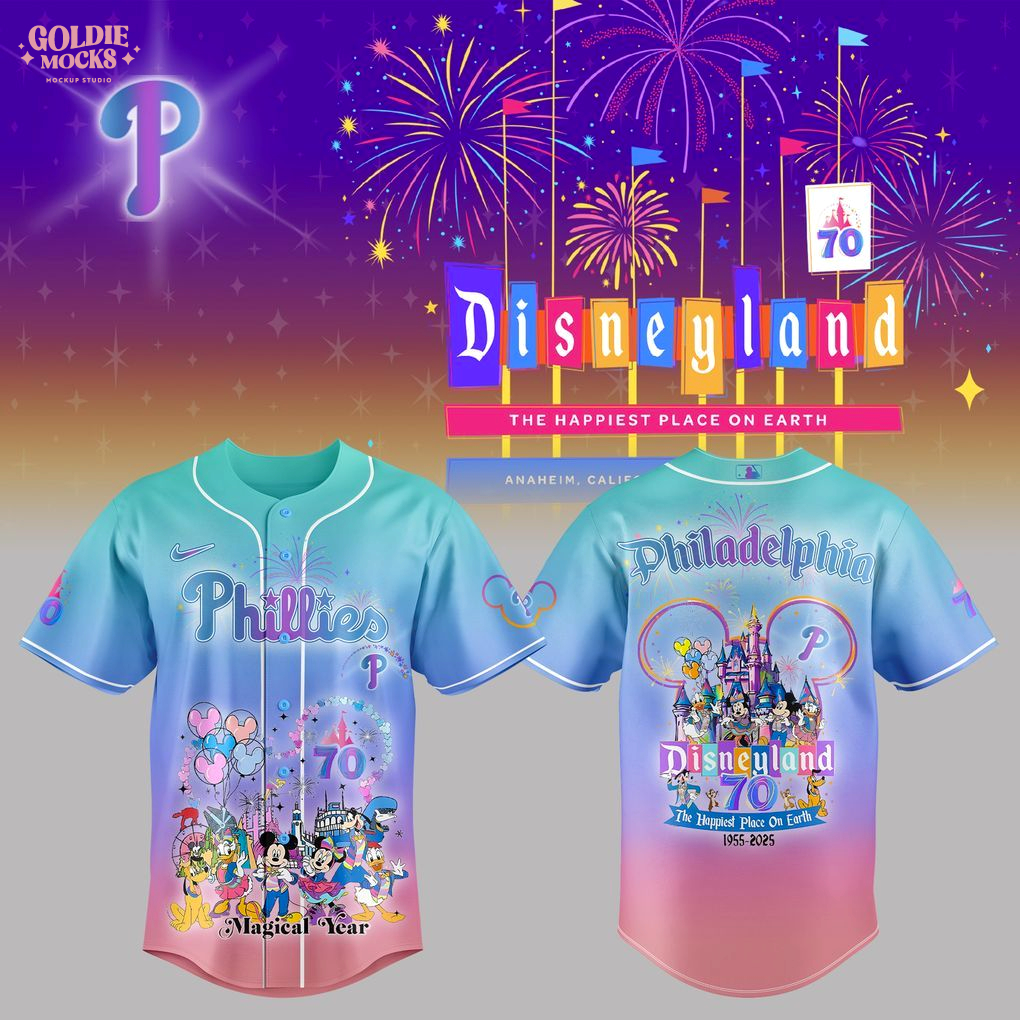 Celebrating Disneyland’s 70th x All Team MLB 2025 Jersey Celebrating Disneyland’s 70th x All Team MLB 2025 Jersey