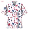 Funny Eagle Independence Day 2025 Beach Hawaiian Shirt