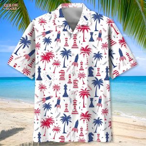 Chess Independence Day 2025 Hawaiian Shirt