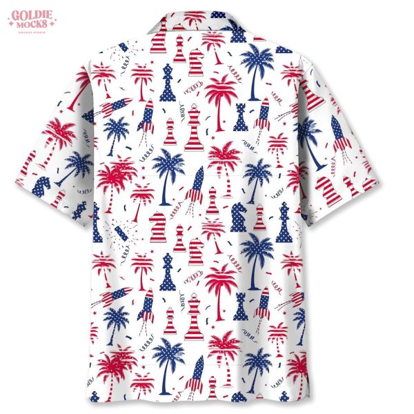 Chess Independence Day 2025 Hawaiian Shirt