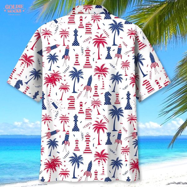 Chess Independence Day 2025 Hawaiian Shirt