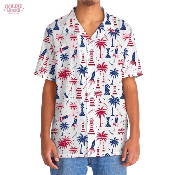 Chess Independence Day 2025 Hawaiian Shirt