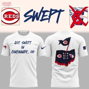 Cincinnati Reds Got Swept In Cincinnati Oh 2025 White Shirt