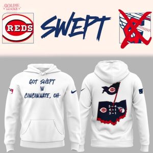 Cincinnati Reds Got Swept In Cincinnati Oh 2025 White Shirt
