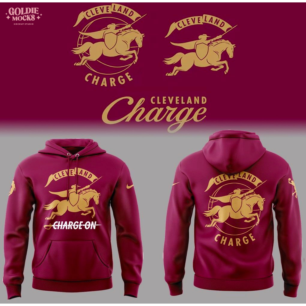 Cleveland Charge New Logo 2025 Hoodie Cleveland Charge New Logo 2025 Hoodie