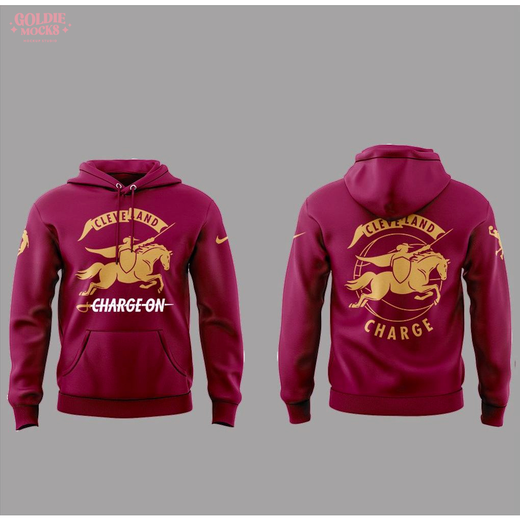Cleveland Charge New Logo 2025 Hoodie Cleveland Charge New Logo 2025 Hoodie