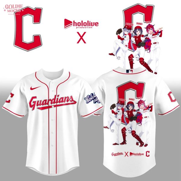 Cleveland Guardians x Hololive Night 2025 Limited Edition Jersey