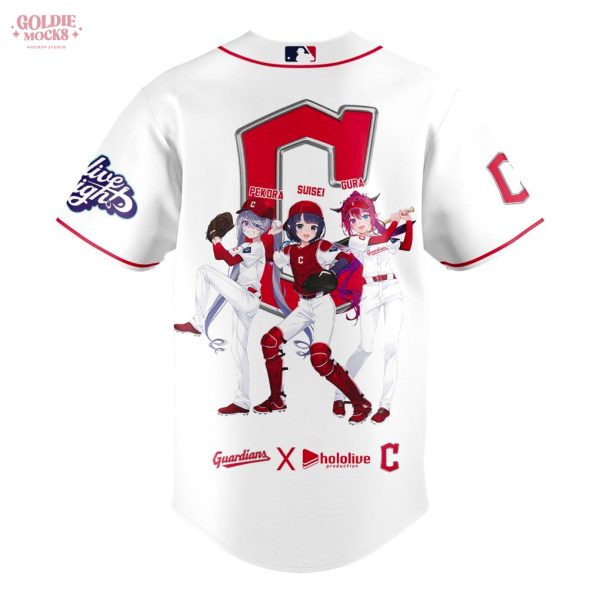 Cleveland Guardians x Hololive Night 2025 Limited Edition Jersey