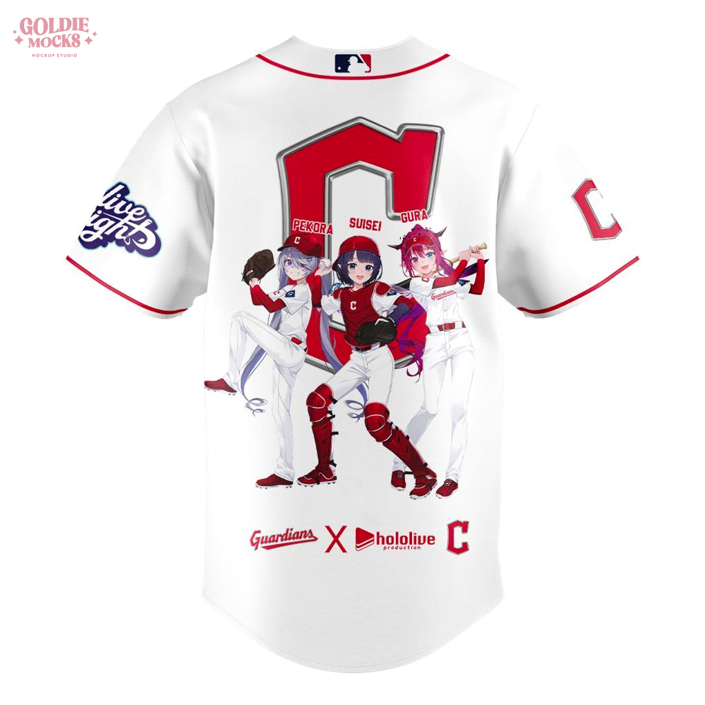 Cleveland Guardians x Hololive Night 2025 Limited Edition Jersey Cleveland Guardians x Hololive Night 2025 Limited Edition Jersey