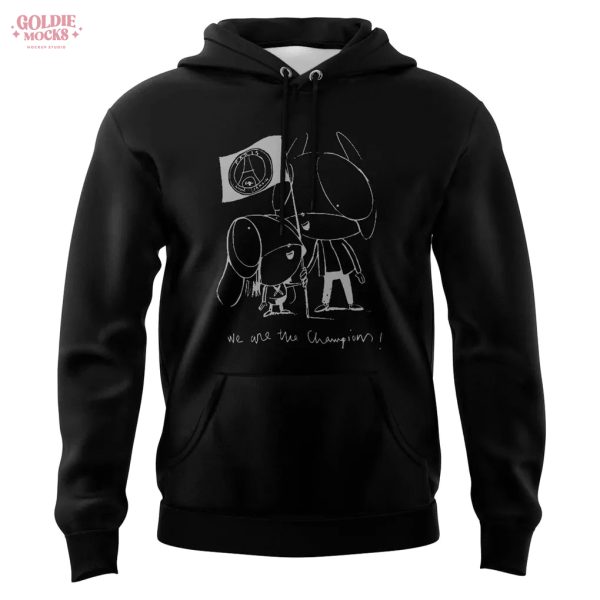 Coach Luis Enrique Xana We Are The Champion Paris Saint Germain 2025 Hoodie