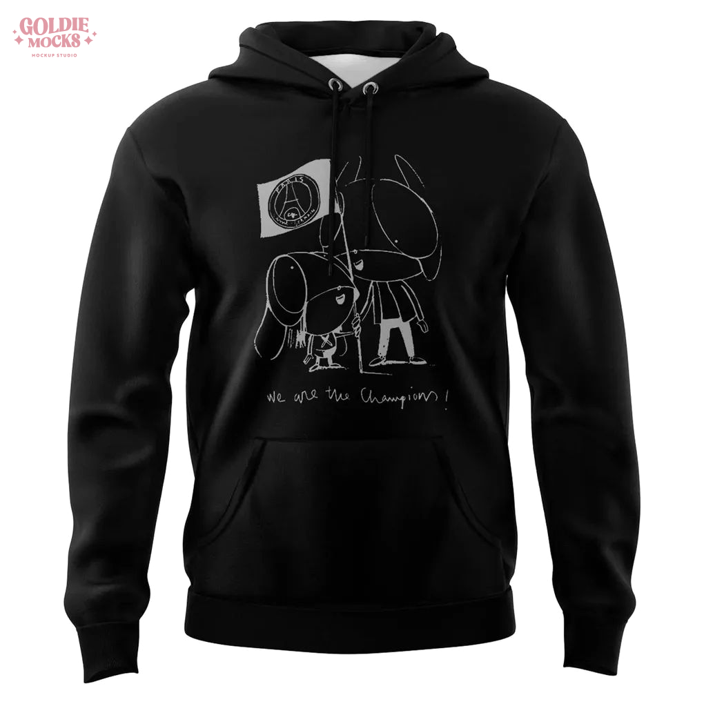 Coach Luis Enrique Xana We Are The Champion Paris Saint Germain 2025 Hoodie Coach Luis Enrique Xana We Are The Champion Paris Saint Germain 2025 Hoodie
