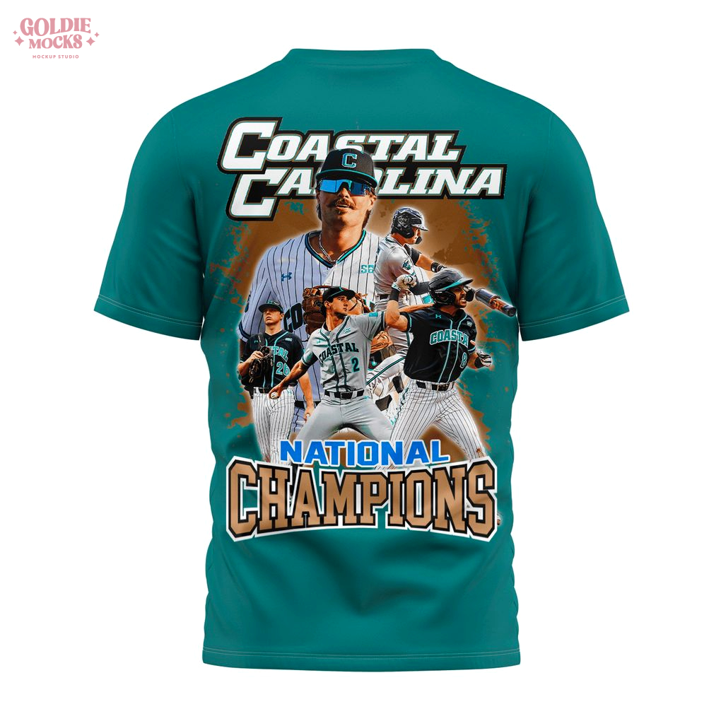 Coastal Carolina 2025 World Series Nation Champions T-Shirt Coastal Carolina 2025 World Series Nation Champions T-Shirt