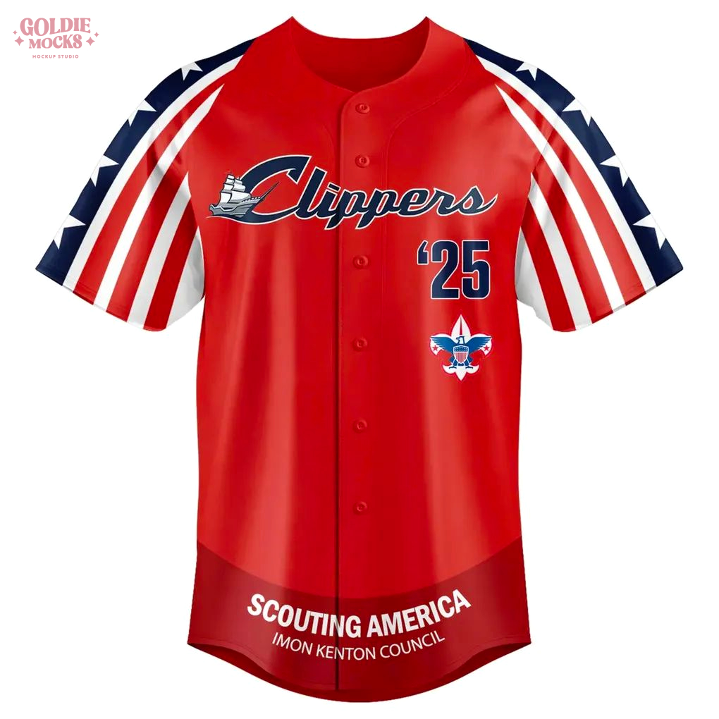Columbus Clippers Annual Scouting America Night 2025 Jersey Columbus Clippers Annual Scouting America Night 2025 Jersey