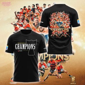 Crusaders Rugby Winner 2025 T-Shirt