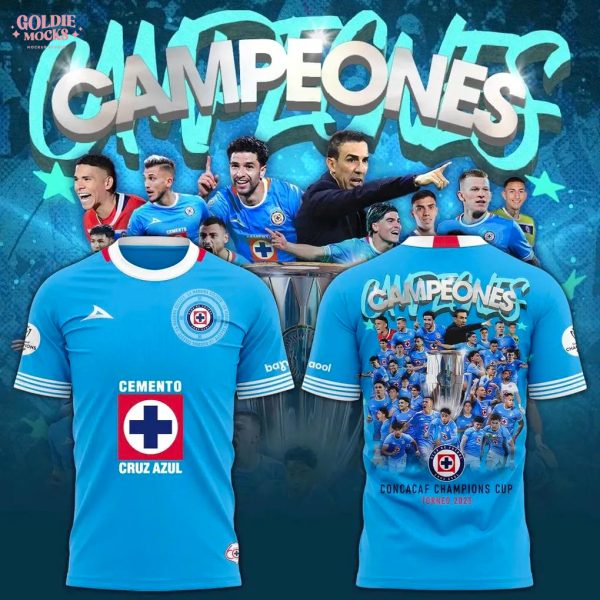 Cruz Azul 2025 Campeones Concacaf Champions Shirt