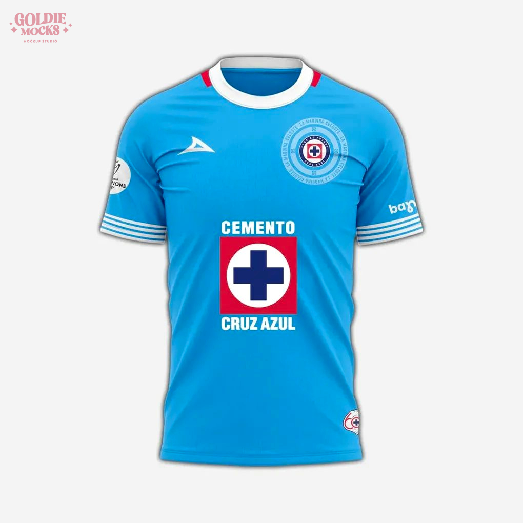 Cruz Azul 2025 Campeones Concacaf Champions Shirt Cruz Azul 2025 Campeones Concacaf Champions Shirt